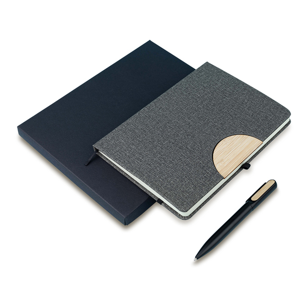 Zestaw notes z długopisem Fold P042535R RO-R64209-W