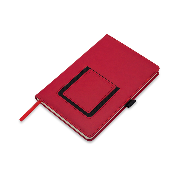 Notes z kieszonką na telefon Eibar P001468R czerwony