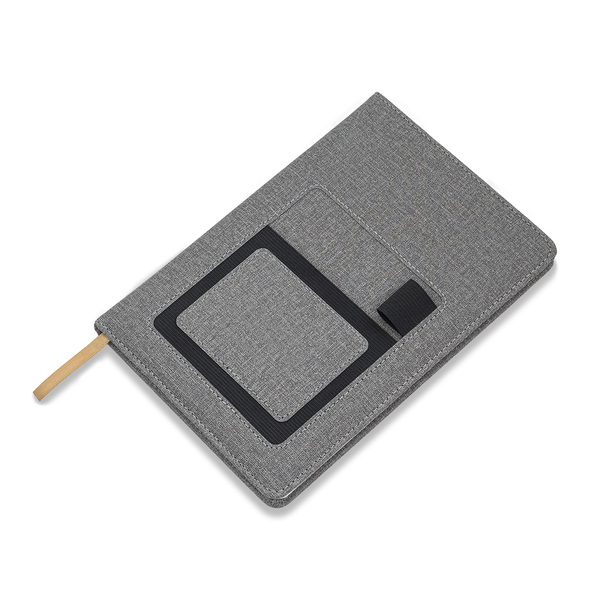 Notes z kieszonką na telefon Irun P051609R RO-R64265-W