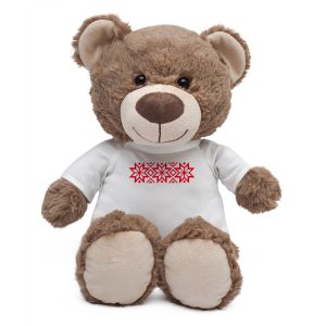 Maskotka Big Teddy w koszulce z motywem świątecznym P052760R RO-X74004.10
