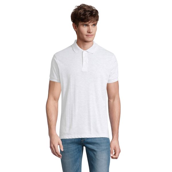 PRIME Męskie polo 200g P123445O popiól